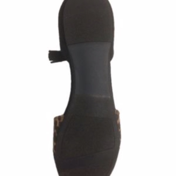 LC LAUREN CONRAD Leopard Animal Print Lace-Up Tassel Flats | Size 7.5 NWT - Picture 6 of 6